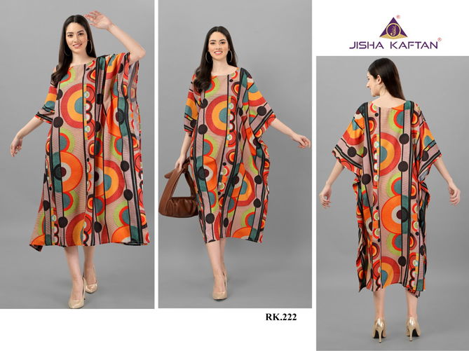 Jelite Rayon Kaftan 3 Printed Wholesale Kaftan Collection